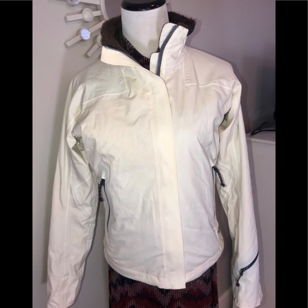 NWOT MOUNTAIN HARD WEAR JACKET XS CREAM BROWN